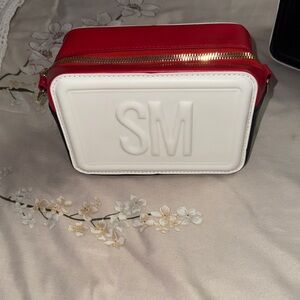 Stylish Red , Black and White Women's Bag
